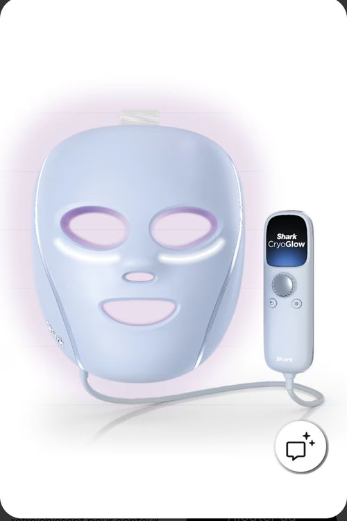 Masque visage à DEL rafraîchissant pour contour des yeux, anti-âge et purifiant Shark® CryoGlow™